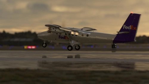 Aerosoft DHC-6-100 FedEx Cargo [8K]