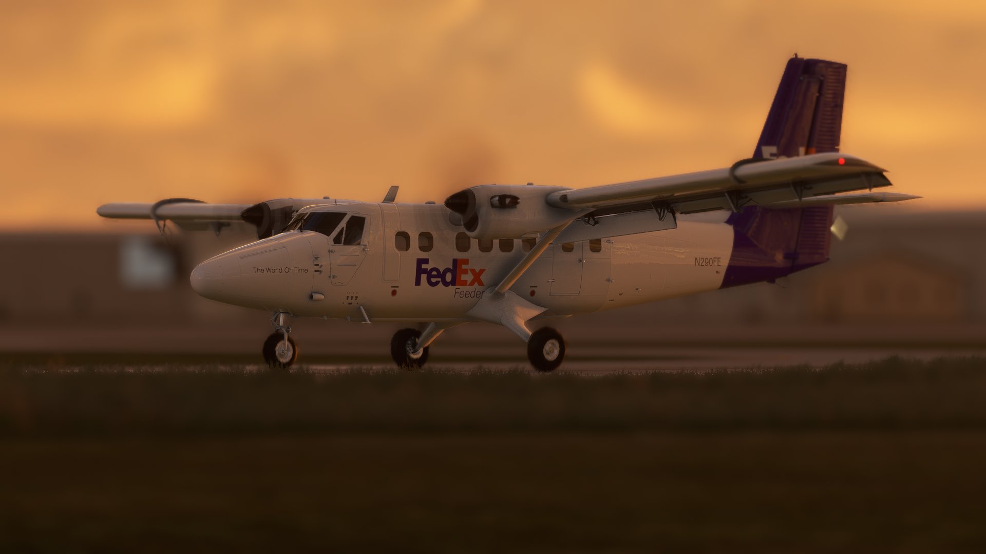 Aerosoft DHC-6-300 FedEx Cargo [8K] - Image 1