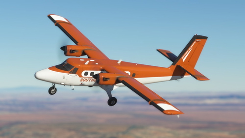 Aerosoft DHC-6 "Southwest Air Charter" Livery (Fictional)