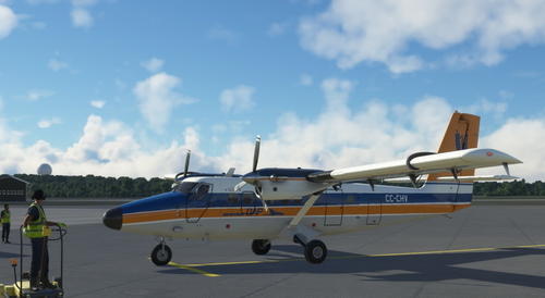 Aerosoft Twin Otter Aerovías DAP CC-CHV (Wheels Pax)