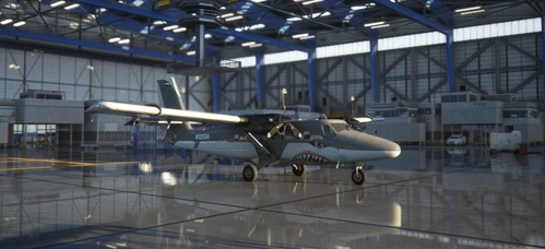 Aerosoft Twin Otter (N125SA Grey Shark) Perris SkyDiver