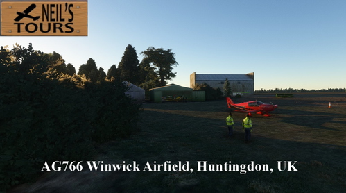 AG766 Winwick Airfield, Huntingdon UK