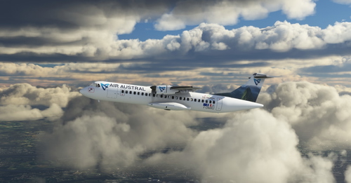 Air Austral "Cirque de Mafate" "2012 livery" ATR 72-600 Community Version