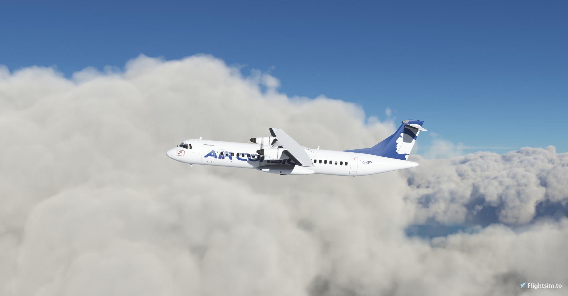 Air Corsica "2012 livery" ATR 72-600 Community Version - Image 1