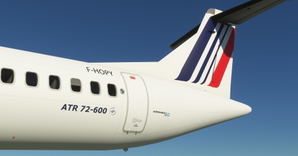 Air France "2021 livery" ATR 72-600 Community Version thumbnail 5