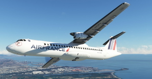 Air France "2021 livery" ATR 72-600 Community Version thumbnail 6