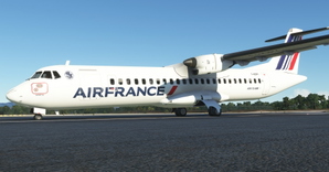 Air France "2021 livery" ATR 72-600 Community Version thumbnail 2