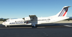 Air France "2021 livery" ATR 72-600 Community Version thumbnail 4