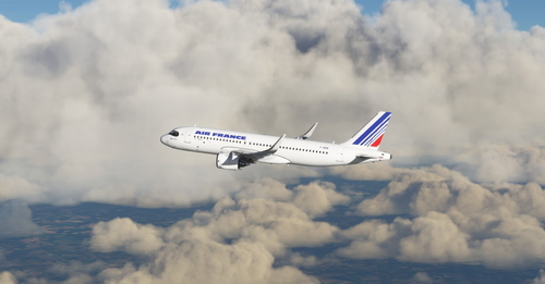 Air France "DEDICATE" "1990 livery" A320 Neo
