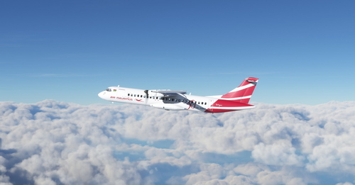 Air Mauritius "50 years" "2007 livery" ATR 72-600 Community Version
