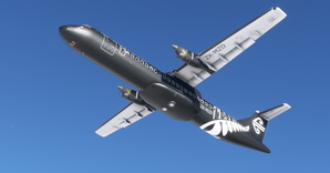 Air New Zealand "black livery" ATR 72-600 Community Version thumbnail 5