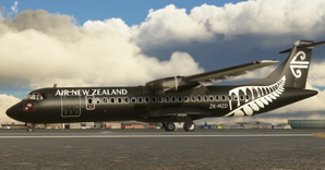 Air New Zealand "black livery" ATR 72-600 Community Version thumbnail 2