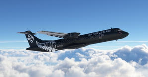 Air New Zealand "black livery" ATR 72-600 Community Version thumbnail 4