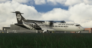 Air New Zealand "white livery" ATR 72-600 Community Version thumbnail 2