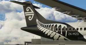 Air New Zealand "white livery" ATR 72-600 Community Version thumbnail 4