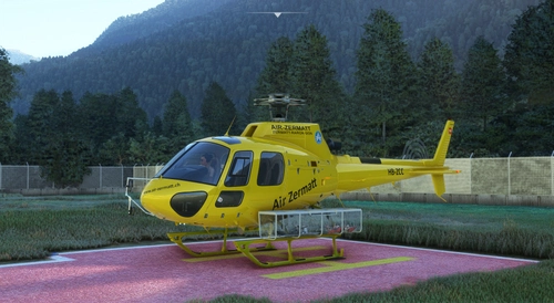 RSP H125 HB-ZCC Air Zermatt Normal & HEMS interior