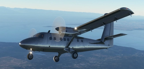 AIRPAC1 Twin Otter DHC-100 Wheels Cargo Bare Metal