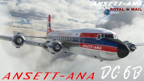 ANSETT - ANA VH-INS 1964 PMDG DC-6