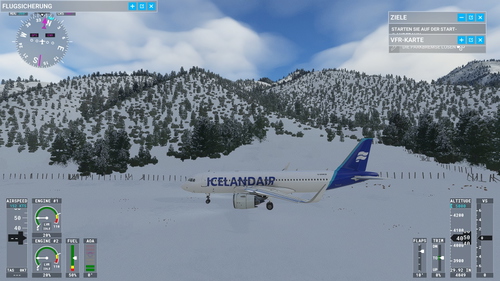 Asobo A320 Neo Iceland Air | new livery | blue,lightblue,pink and yellow