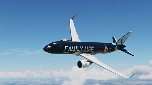 ASOBO A320 TUI family life