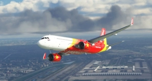 [Asobo] Airbus A320neo Thai VietJet (8K) thumbnail 16