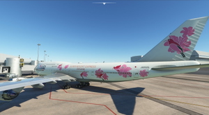 B747-8i Japan Airlines JAL (Okinawa) v1.0.0 [8K ULTRA] (No mirror) thumbnail 4