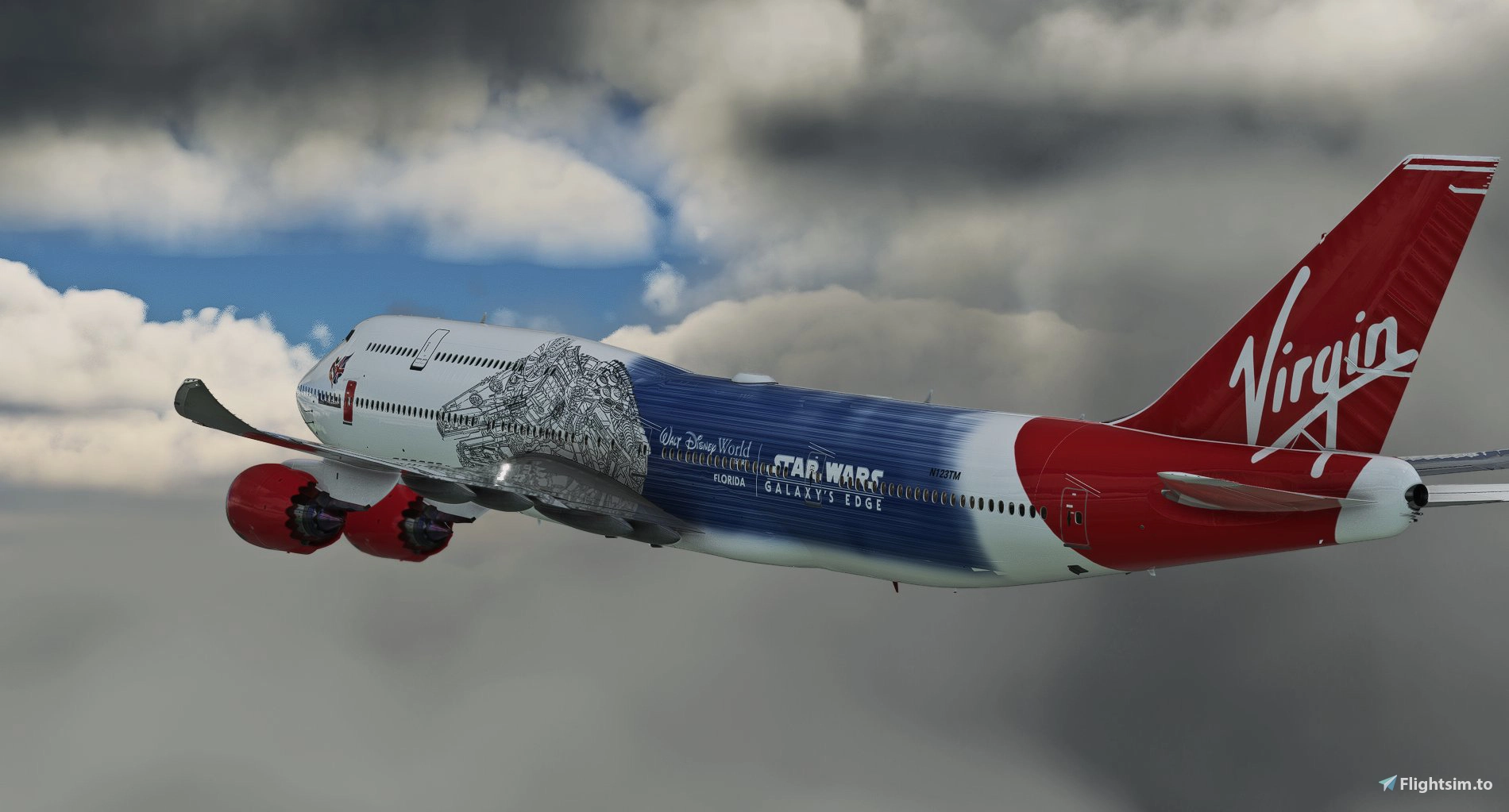 B747-8i Virgin Falcon [WIP] - Image 1