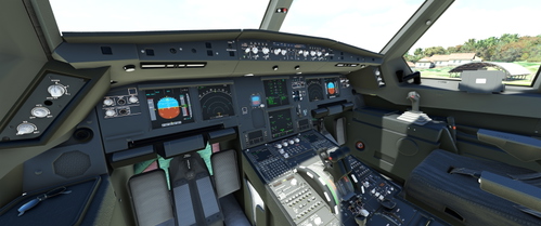 Black Cockpit for Nativ A330-900 NEO (headwind)