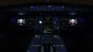 Blue Cockpit lights and White LCD for standard A320neo thumbnail 2