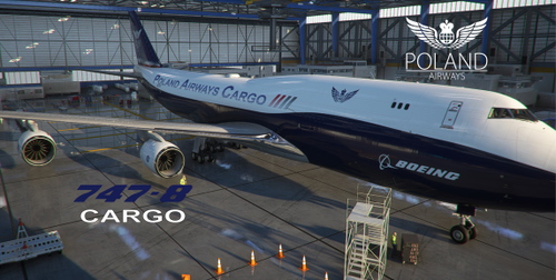 Boening 747-8 CARGO Poland AirWays livery