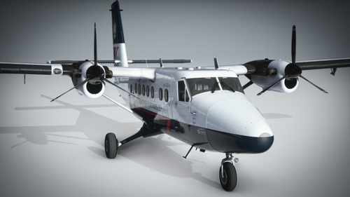 British Airways Retro G-BVVK - Aerosoft DHC-6 Twin Otter