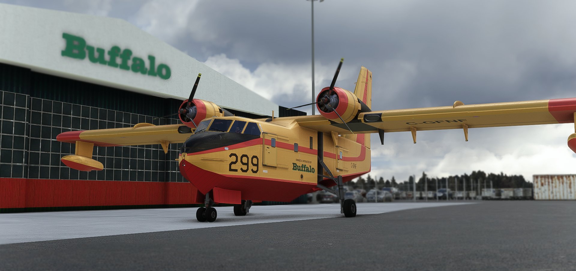 Buffalo Airways Canadair CL-215 299 4K - Image 1