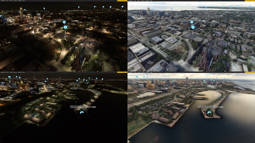 Buffalo NY Skyline Pack Version 2 ADDITIONAL BUILDINGS