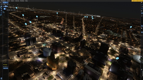 Buffalo NY Skyline Pack Version 2 CITY LIGHTS!