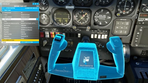 Carenado C337 Skymaster In-Game Checklists