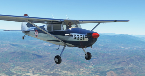 Carenado Cessna 170B RTAF Repaint