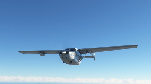 Carenado Cessna Skymaster 2 Silver