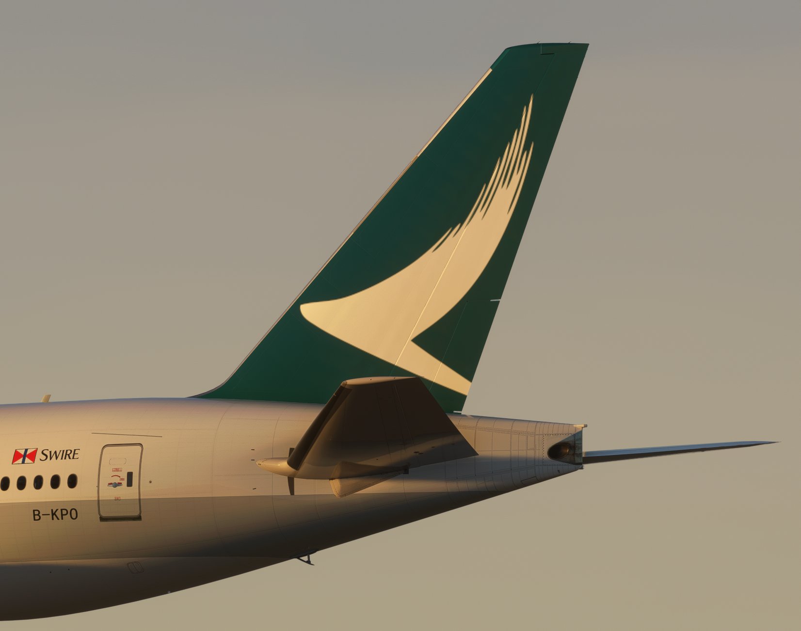 Cathay Pacific 777-300ER B-KPO - Image 1