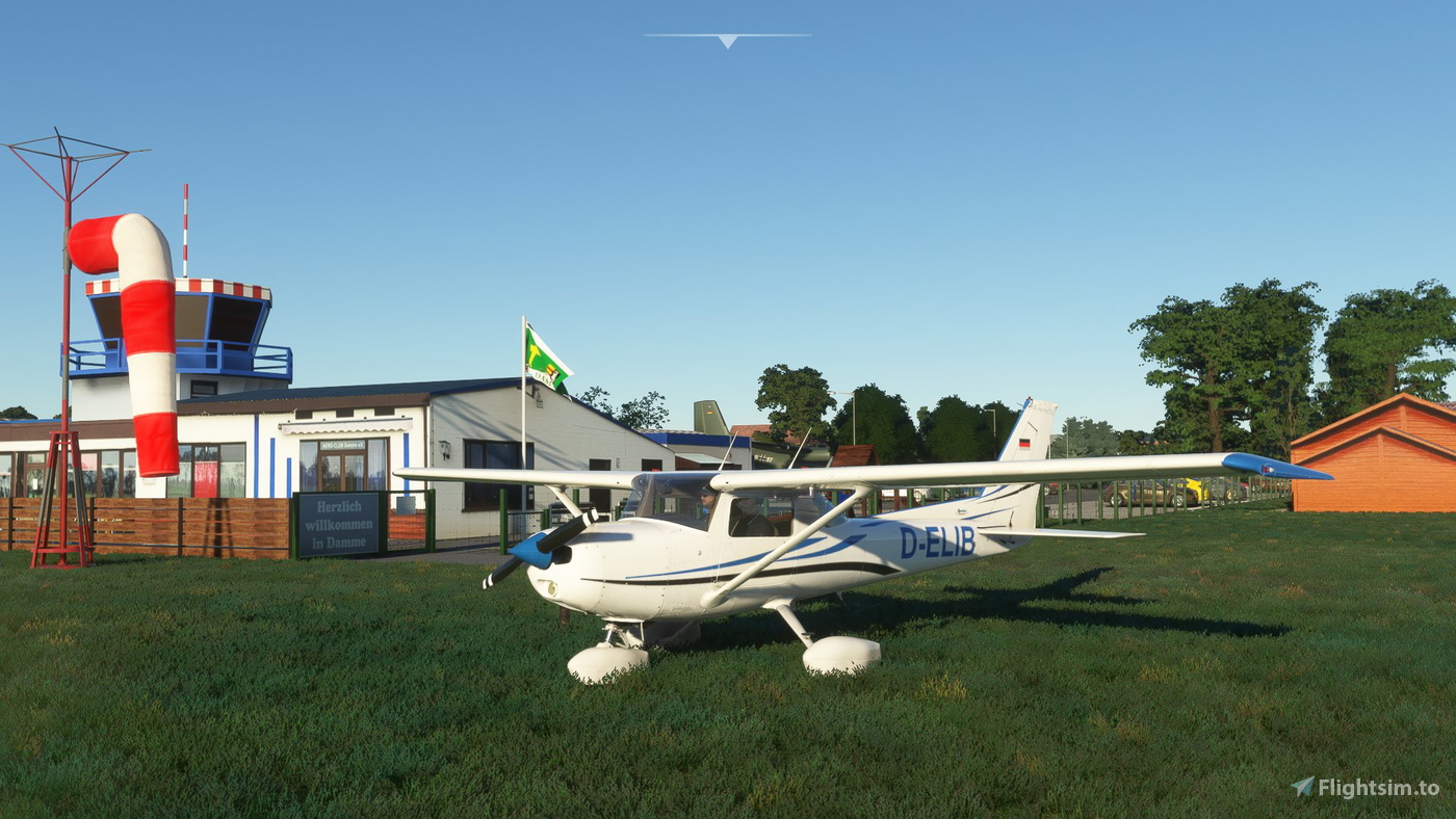 Cessna 152 D-ELIB Aeroclub Damme for JPLogistic C152 for Microsoft ...