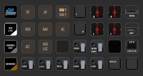 Cessna C337 Skymaster Streamdeck XL Profile (using Lorby's AAO)