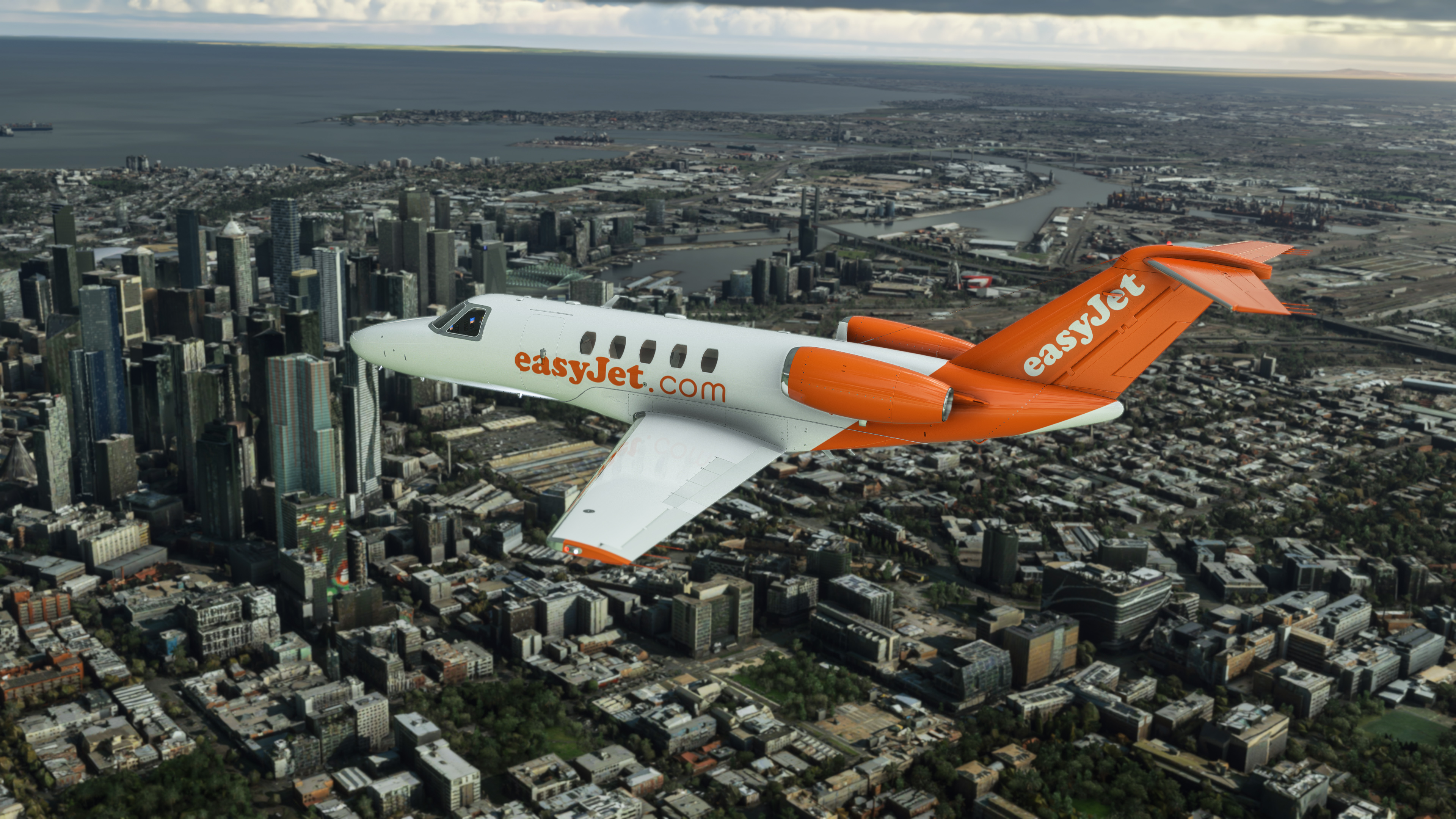 Cessna Citation CJ4 - easyJet - [8K] - Image 1