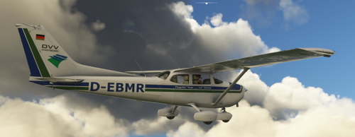 D-EBMR livery for Cessna 172 (Classic) - EDAD Dessau "Flugplatz Hugo Junkers" V2.0