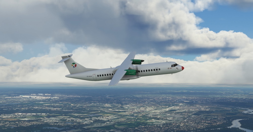 Danish Air Transport (DAT) "I fly Green" ATR 72-600 Community Version