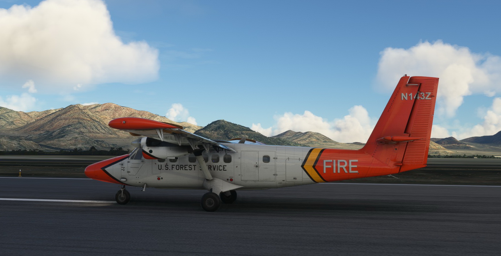 de Havilland Canada DHC-6 Twin Otter N143Z US Forest Service