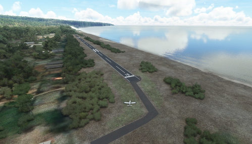 DEPO Depok Airstrip, Special Region of Yogyakarta, Indonesia. (New)