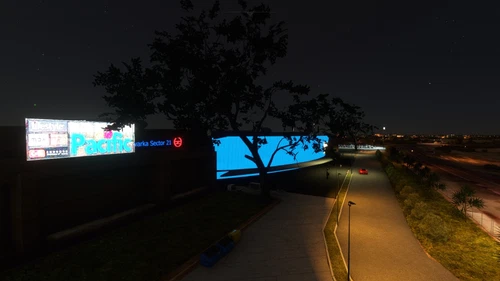 Dwarka Sector21 metro station - near Indira Gandhi International Airport (VIDP)