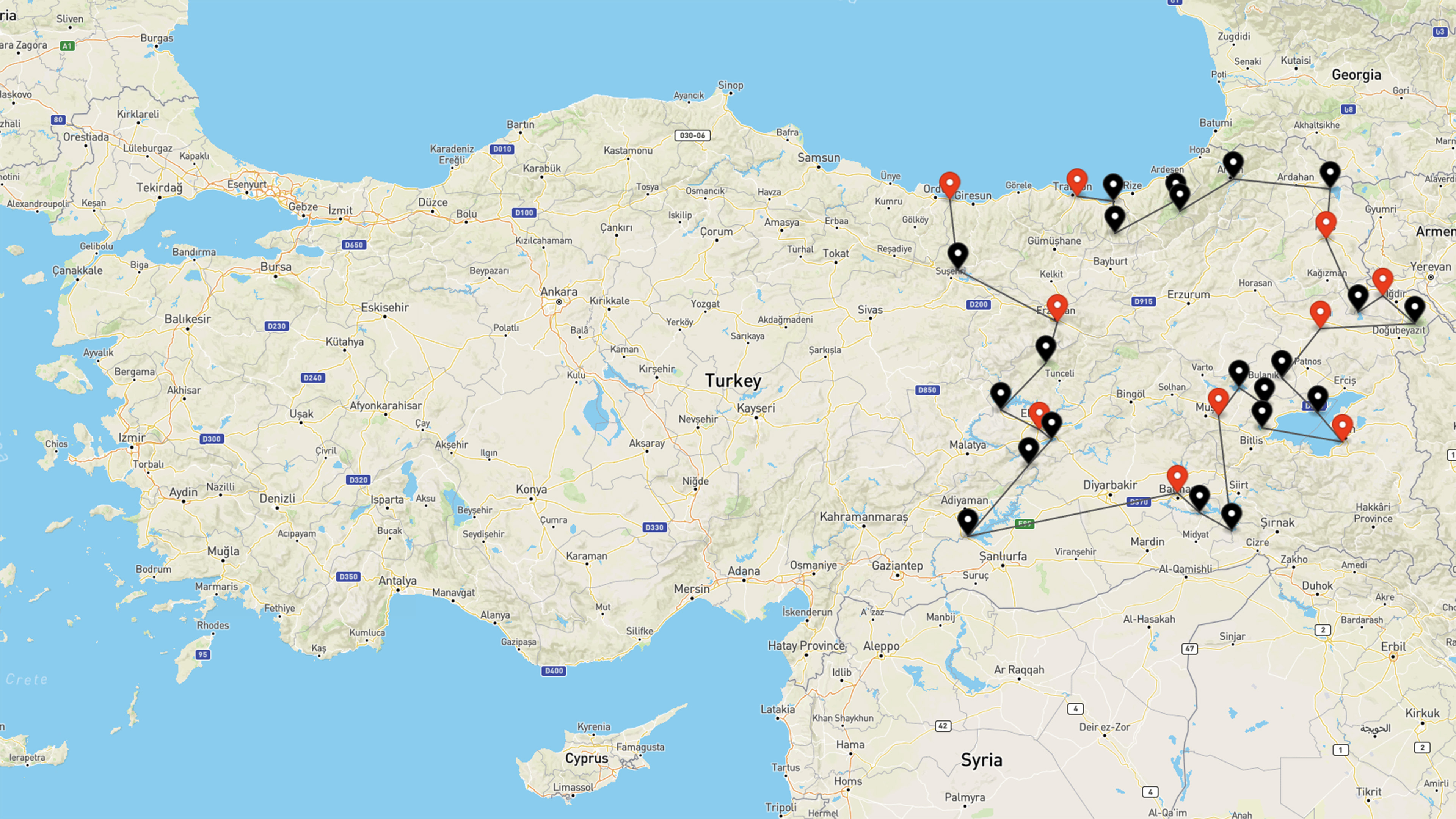 Eastern Black Sea and Eastern Anatolia Bush Trip - Image 1