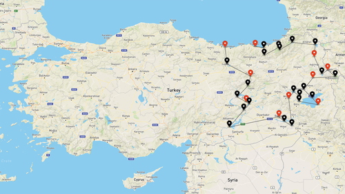 Eastern Black Sea and Eastern Anatolia Bush Trip