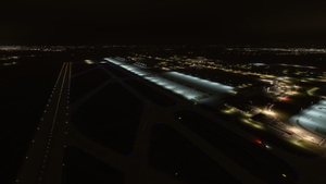 EDDM - Munich International Airport: Buildings and night light enhancement thumbnail 3