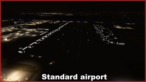 EDDM - Munich International Airport: Buildings and night light enhancement thumbnail 9